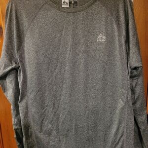 Reebok Men's Gray Long Sleeve Shirt